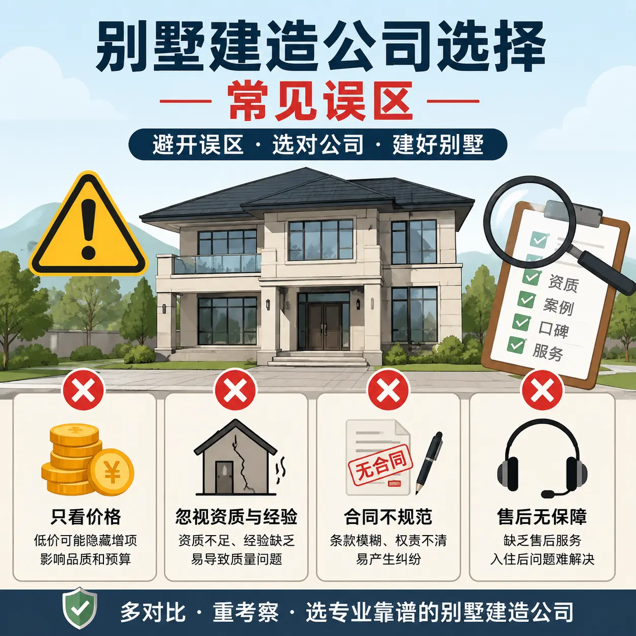 花溪 别墅建造公司推荐：了解市场行情与服务内容