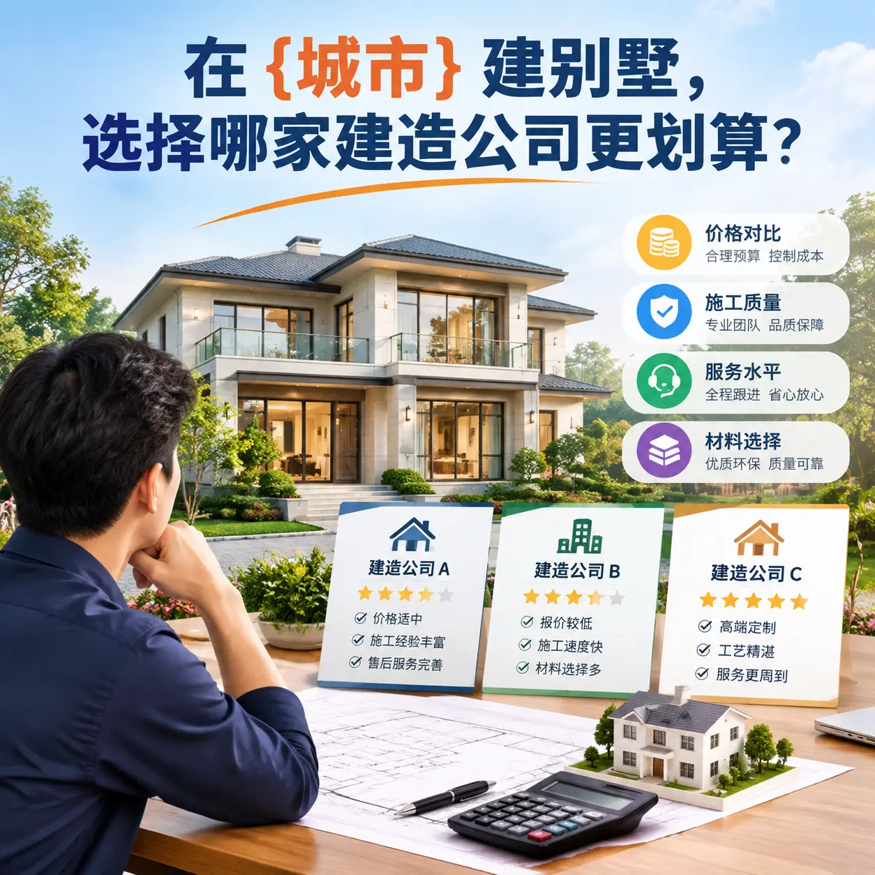 在 花溪 建别墅，选择哪家建造公司更划算？