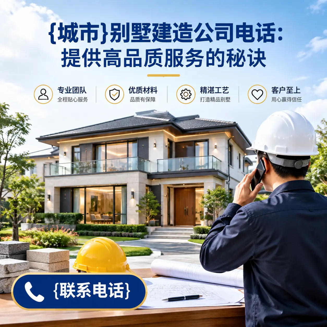 花溪别墅建造公司电话：提供高品质服务的秘诀