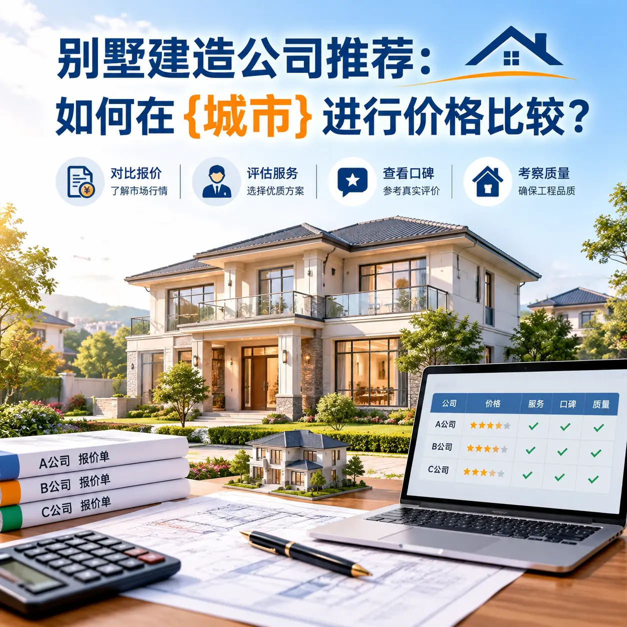 别墅建造公司推荐：如何在 花溪 进行价格比较？