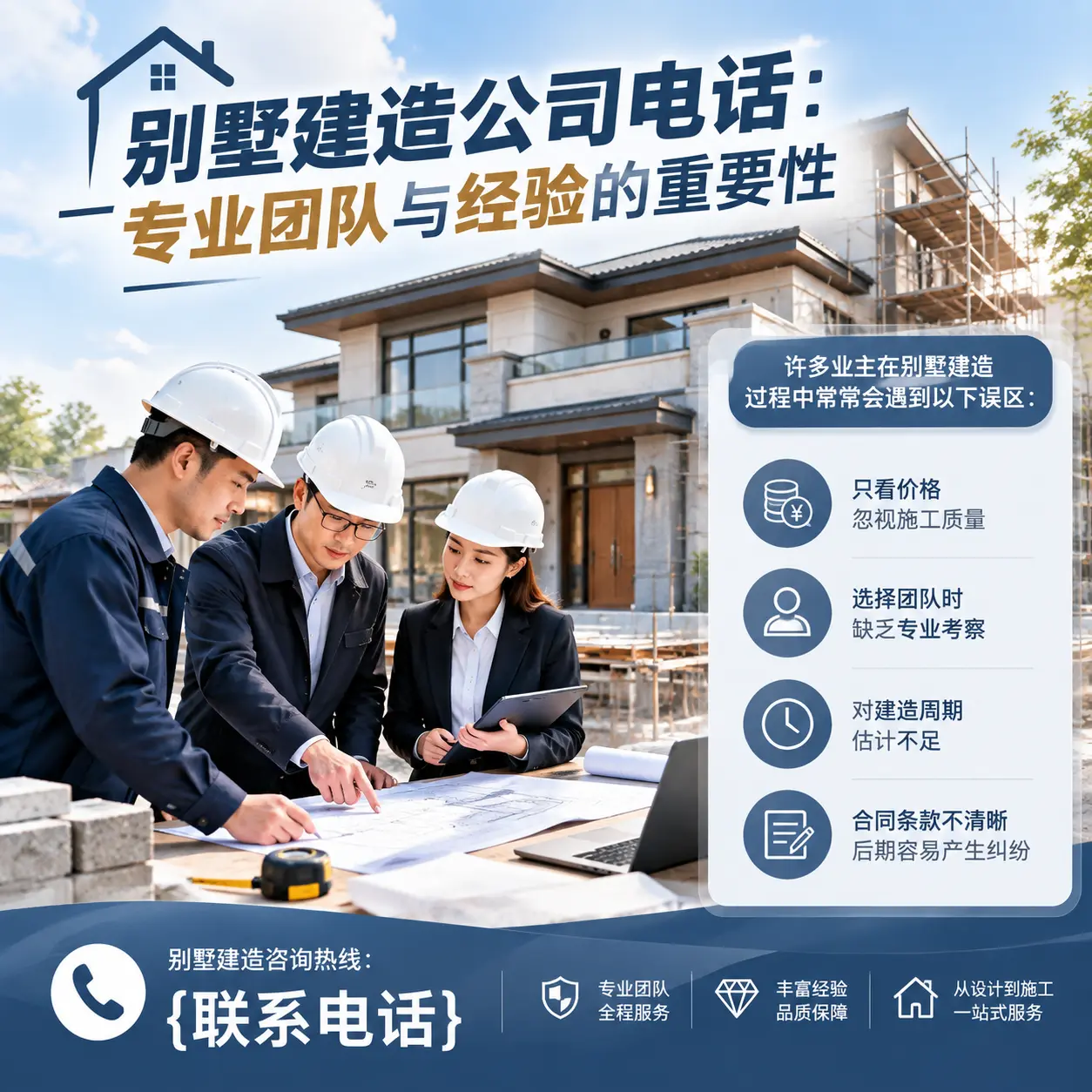 花溪别墅建造公司电话：专业团队与经验的重要性