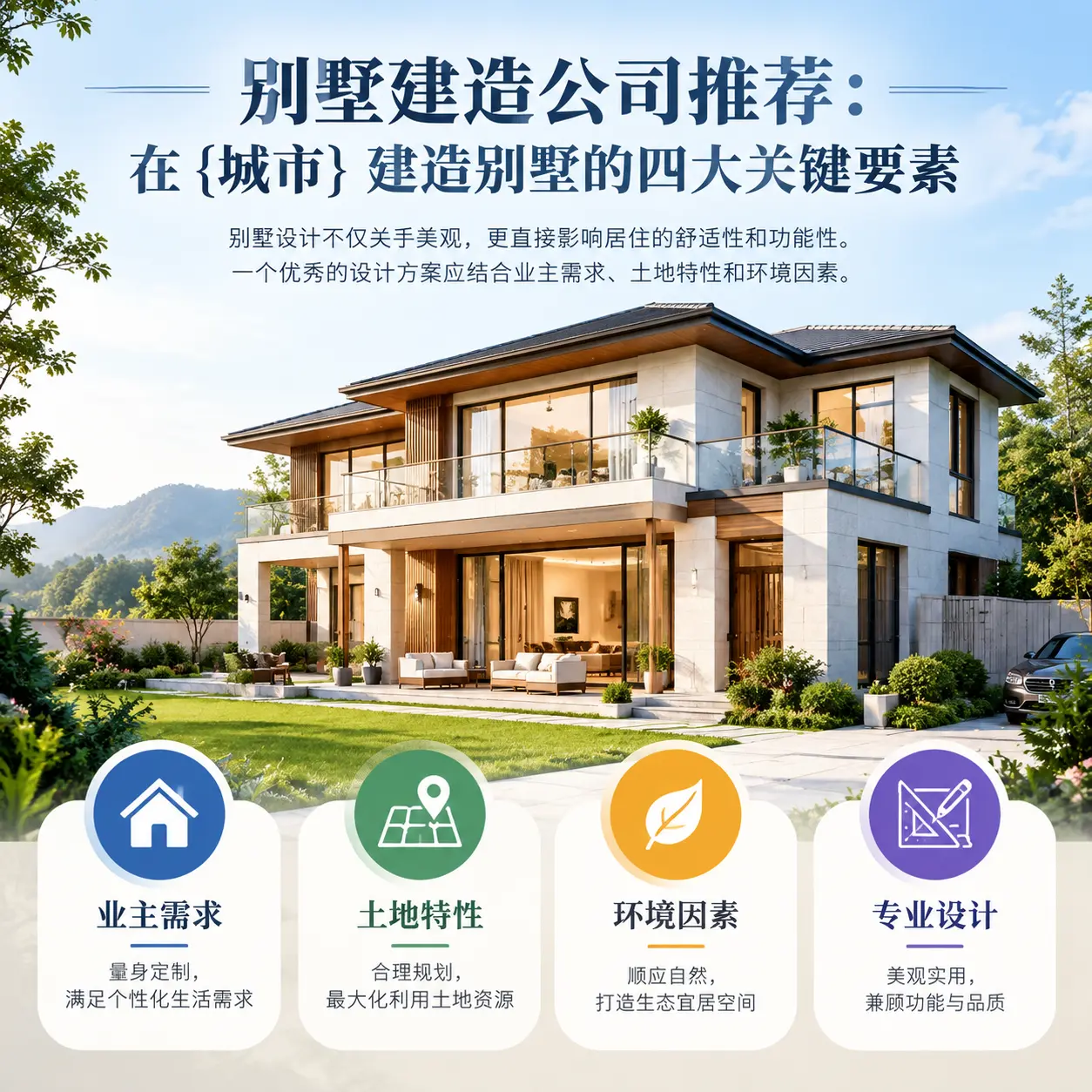 别墅建造公司推荐：在 花溪 建造别墅的四大关键要素