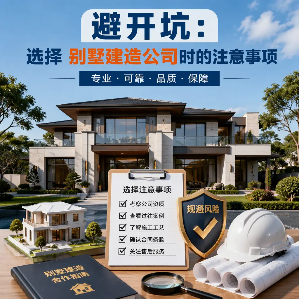 避开坑：选择 花溪 别墅建造公司时的注意事项