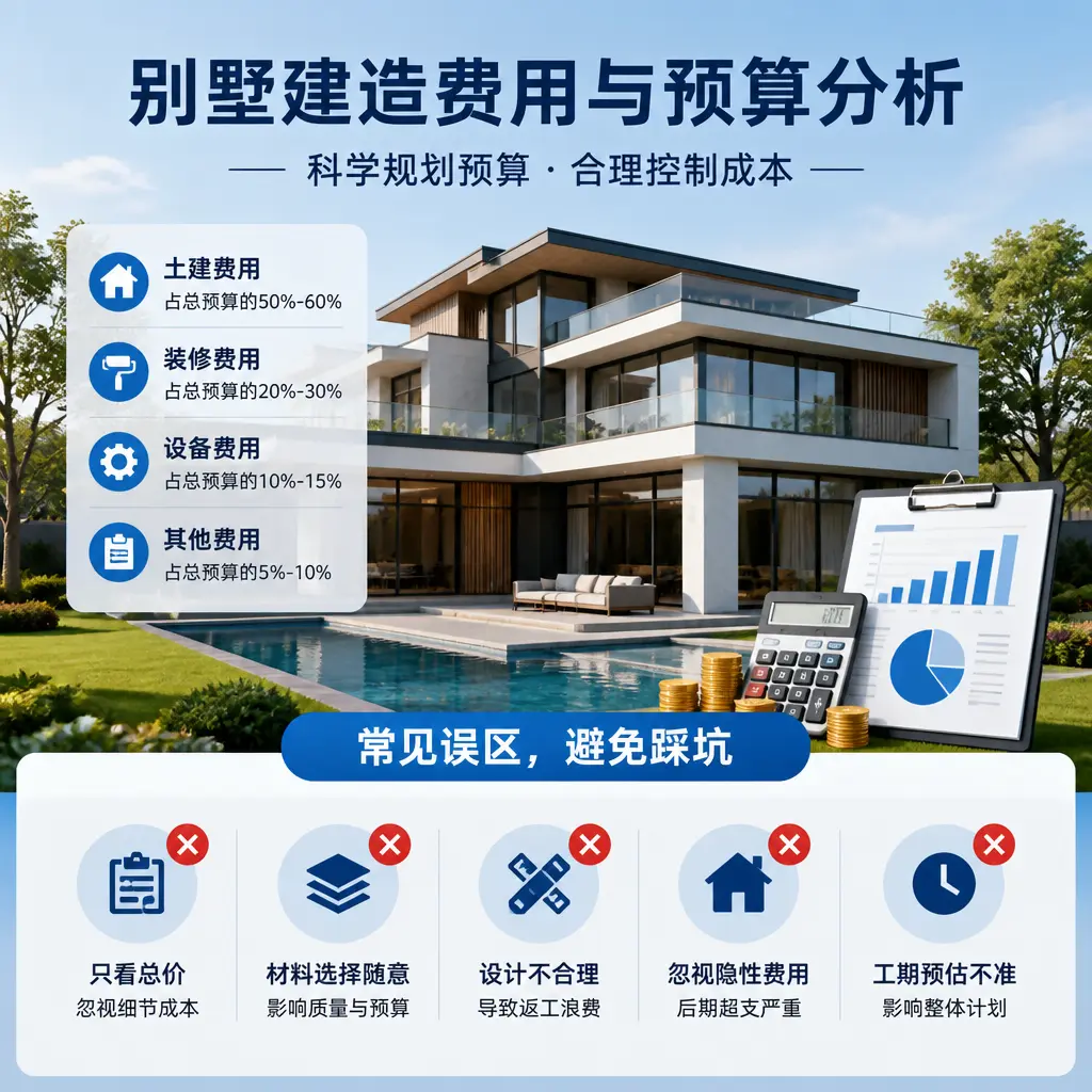 别墅建造公司推荐： 花溪 建造别墅的费用与预算分析