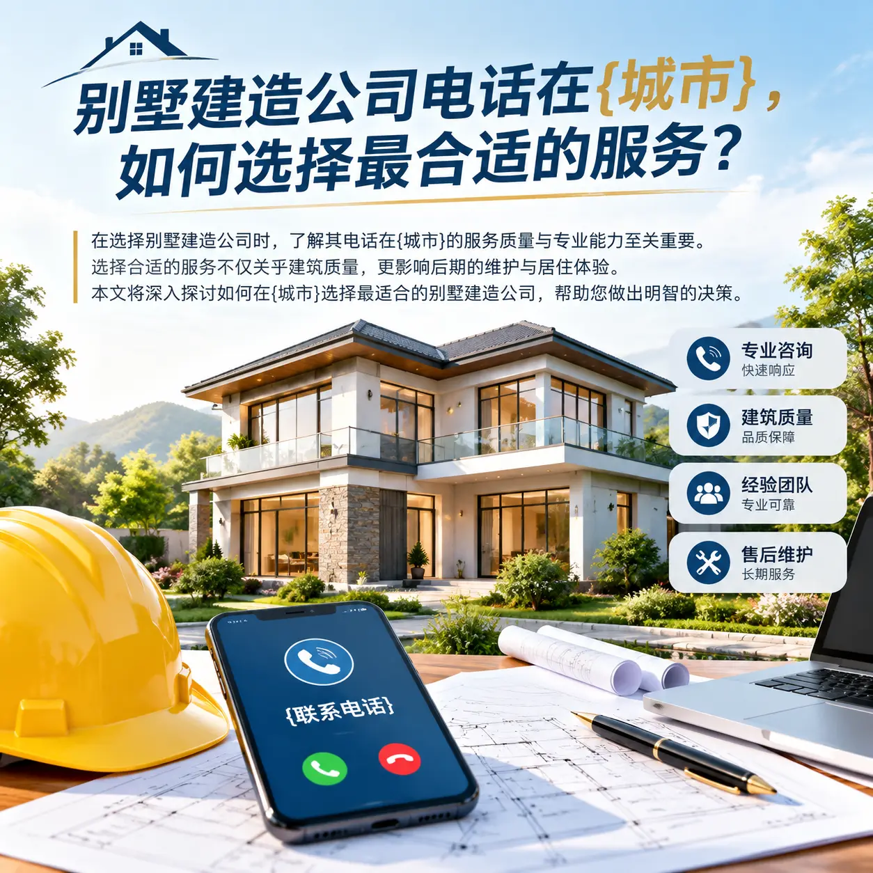别墅建造公司电话在花溪，如何选择最合适的服务？