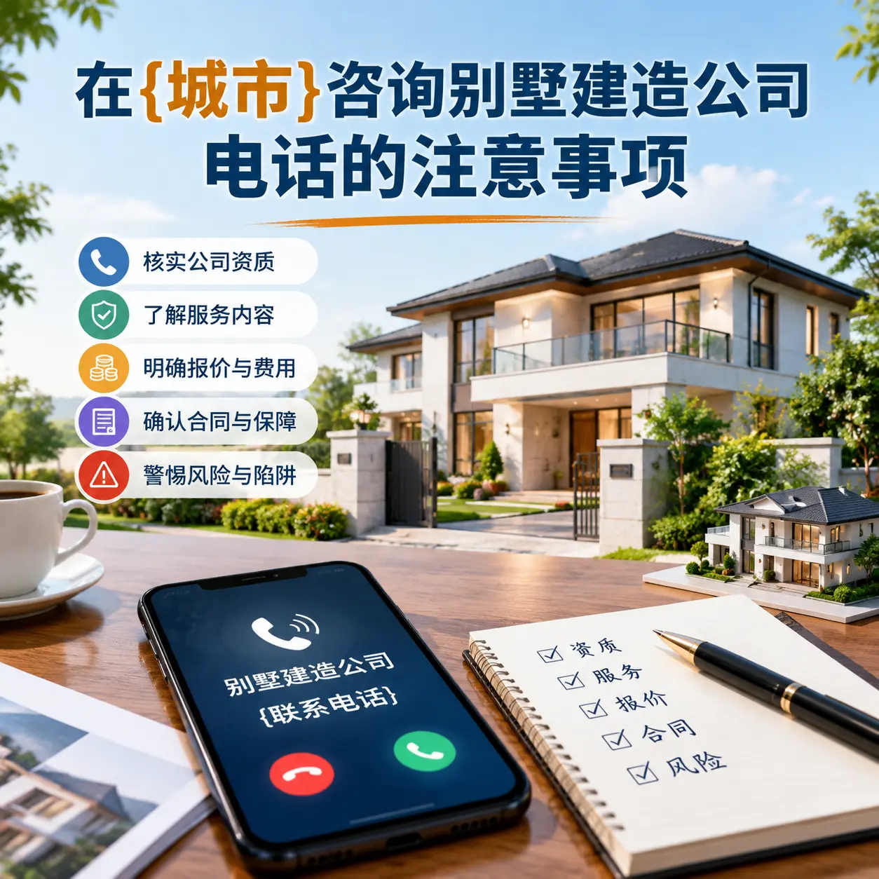 在花溪咨询别墅建造公司电话的注意事项