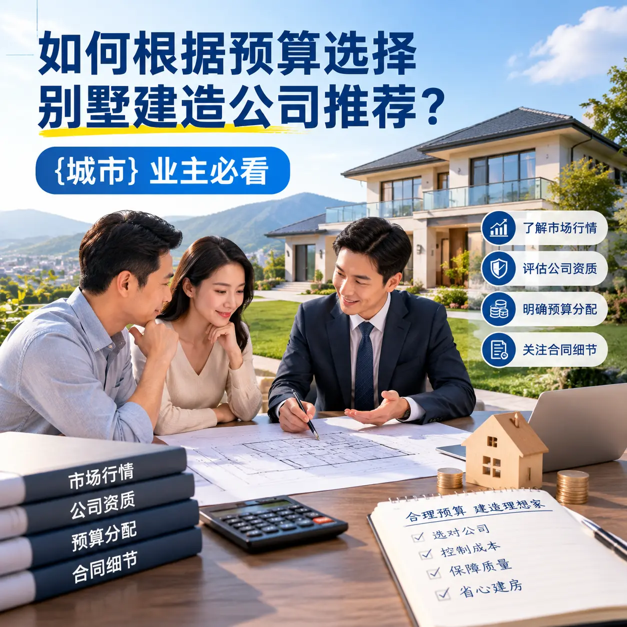 如何根据预算选择别墅建造公司推荐？ 花溪 业主必看
