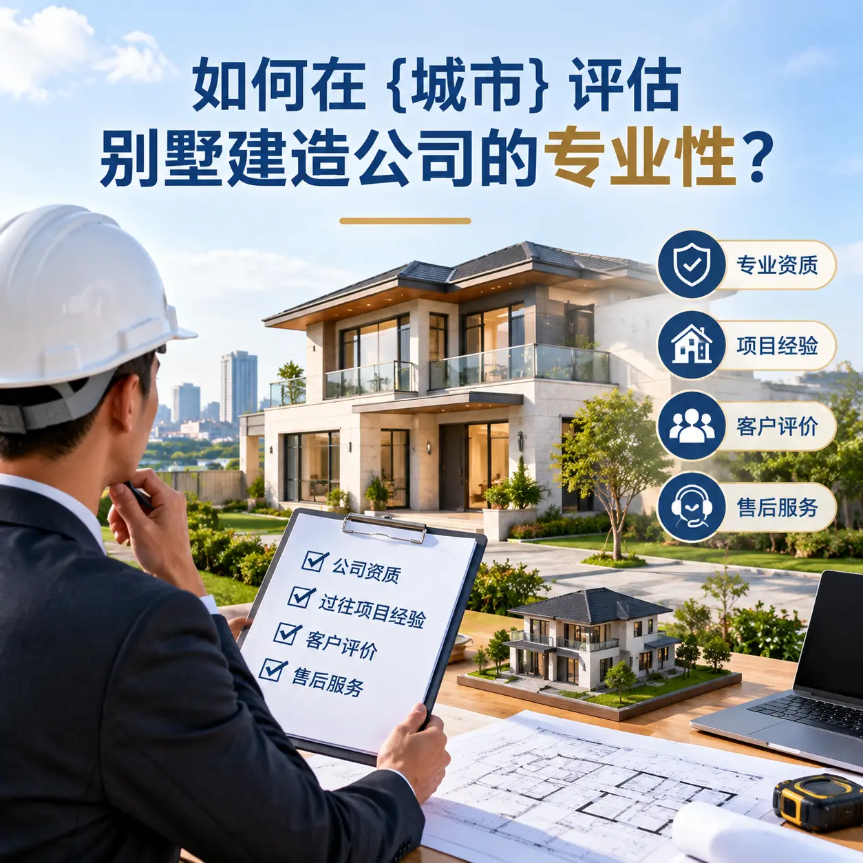 如何在 花溪 评估别墅建造公司的专业性？