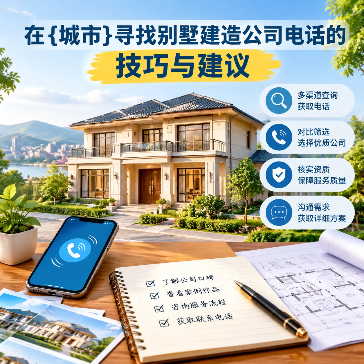 在花溪寻找别墅建造公司电话的技巧与建议