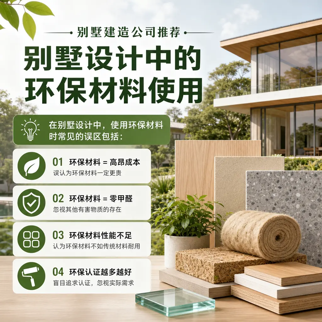 别墅建造公司推荐: 花溪 别墅设计中的环保材料使用